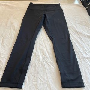 lululemon wunder under 7/8 black 6